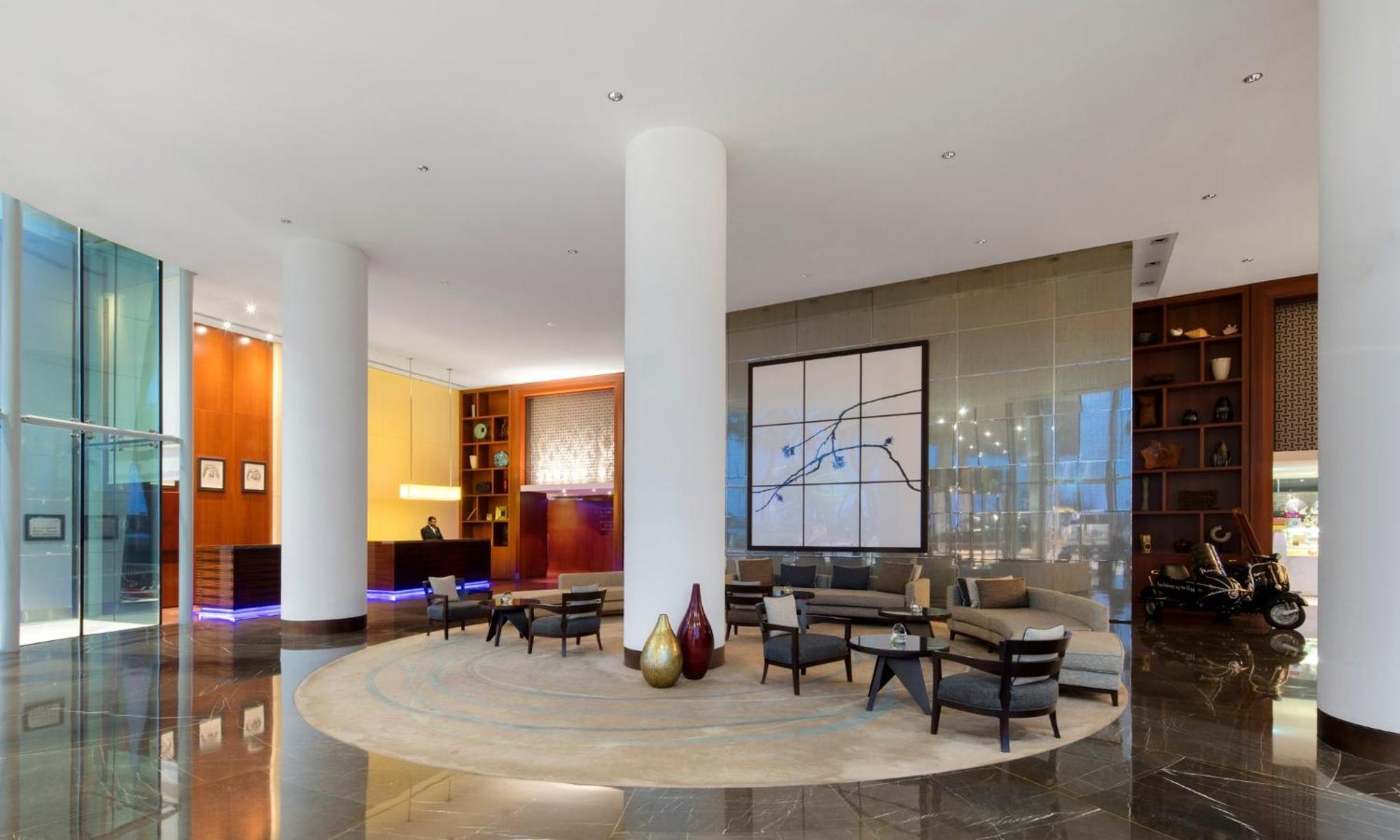 Intercontinental Residence Suites Dubai Festival City By Ihg Exteriör bild Lobby